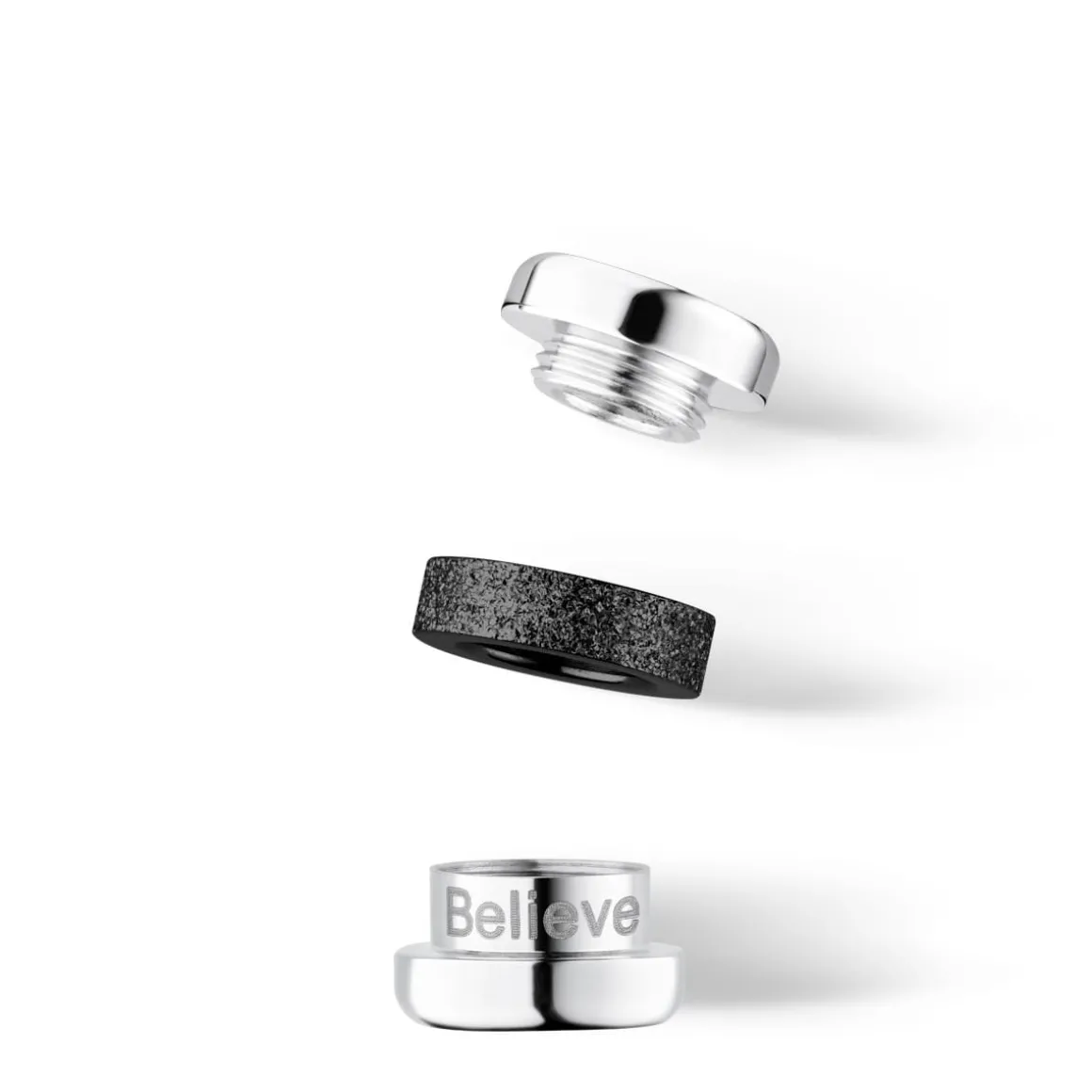 Arctic Symphony | polished silver | Believe-1