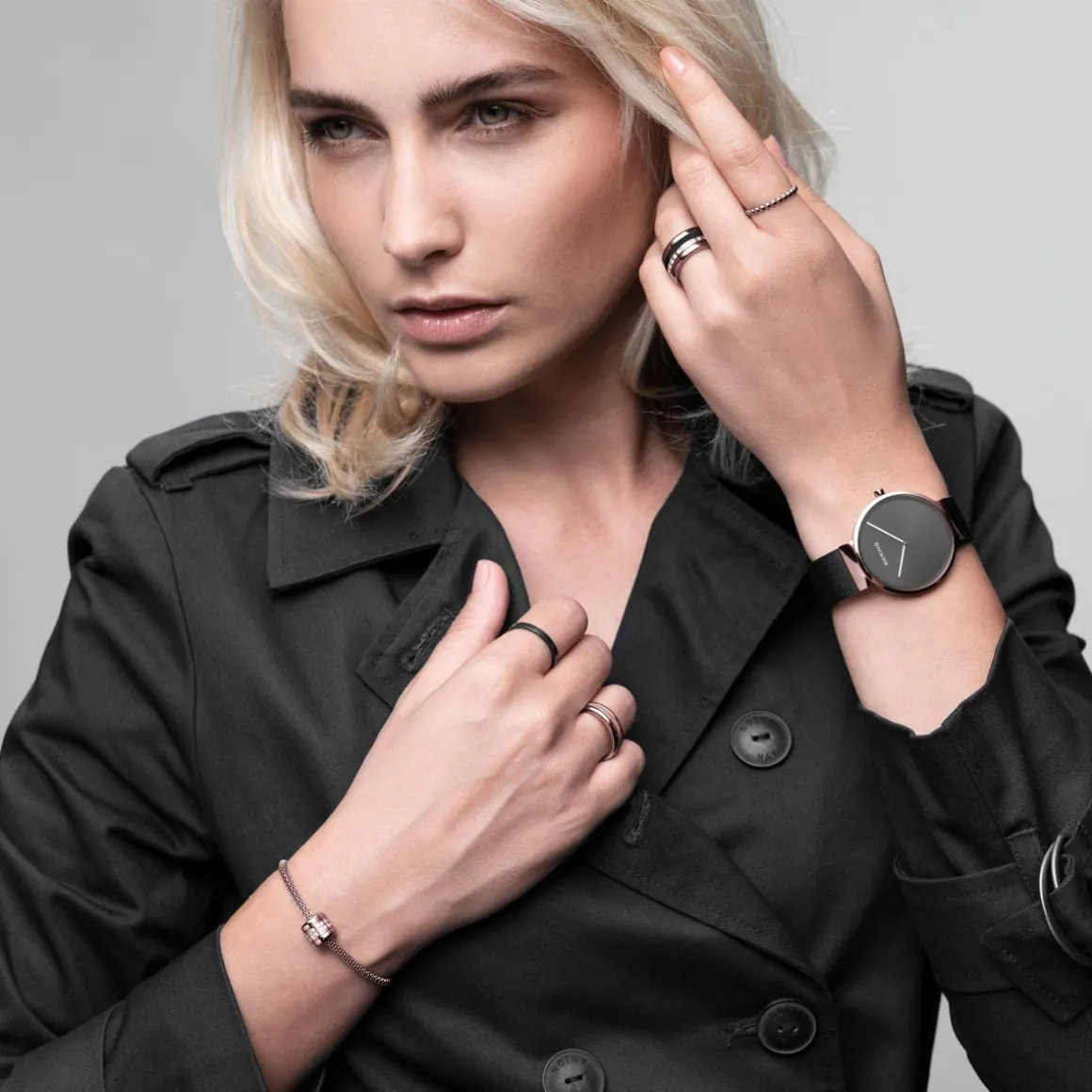 Classic | polished/brushed rose gold | 14539-166