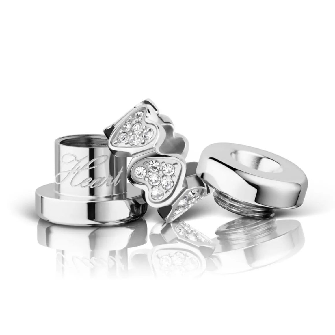 Sale | polished silver | SparklingHeart-1