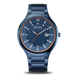 Solar | polished/brushed blue | 14442-797