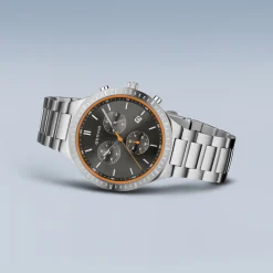 Titan Chrono | brushed silver | 11743-709