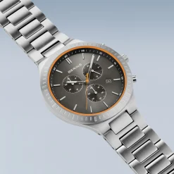 Titan Chrono | brushed silver | 11743-709