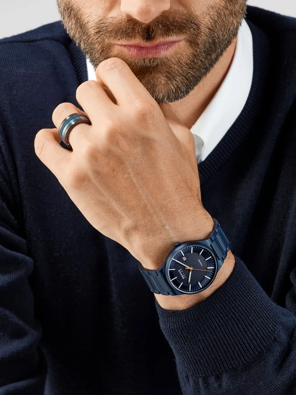 Titanium | brushed blue | 15239-797