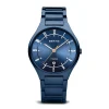 Titanium | mat blue | 11739-797