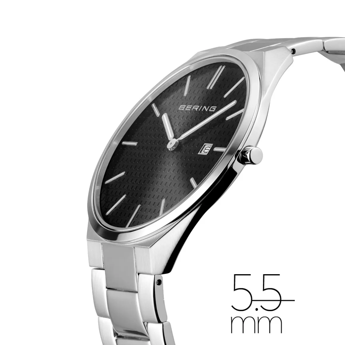 Ultra Slim | polished/brushed silver | 17240-702