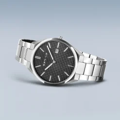 Ultra Slim | polished/brushed silver | 17240-702