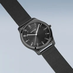 Ultra Slim | polished/brushed black | 18340-222