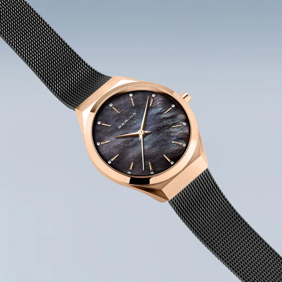 Ultra Slim | polished/brushed rose gold | 18729-166