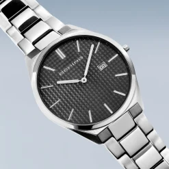 Ultra Slim | polished/brushed silver | 17240-702