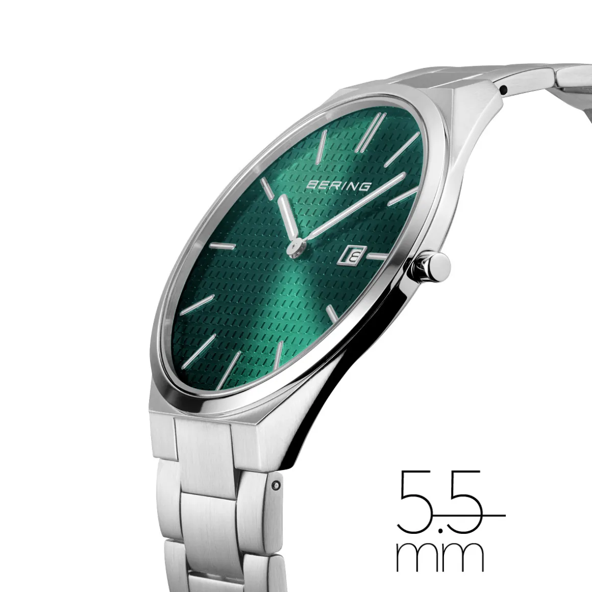 Ultra Slim | polished/brushed silver | 17240-708